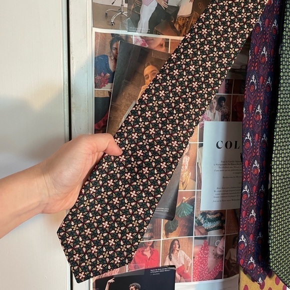 VINTAGE Silk Men’s Tie - Picture 3 of 6